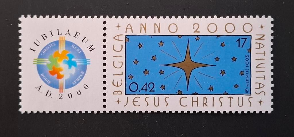 Belgique : COB 2967 ** Jubilaeum A.D. 2000., Timbres & Monnaies, Sans timbre, Neuf, Enlèvement ou Envoi, Non oblitéré
