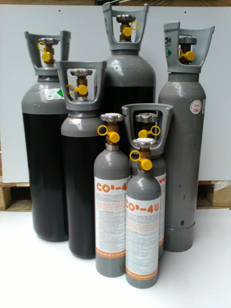 CO² in flessen,ook ideaal voor Sodastream, Ophalen of Verzenden, Nieuw