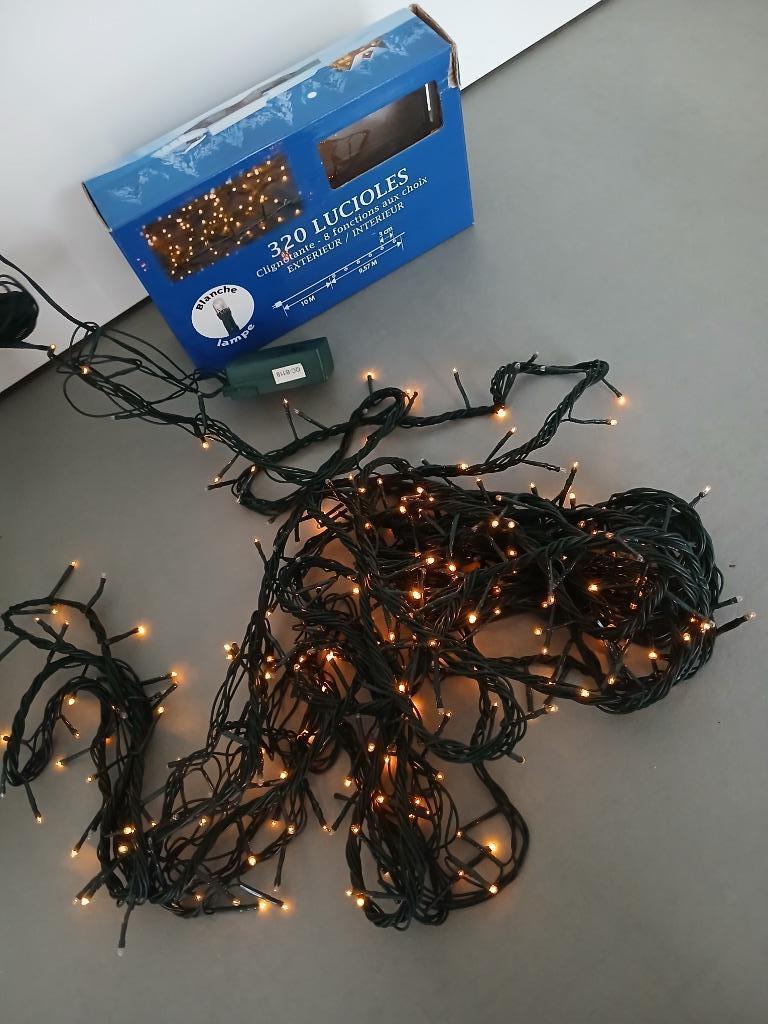 320 kerstlichtjes voor binnen en buiten, Diversen, Kerst, Ophalen of Verzenden