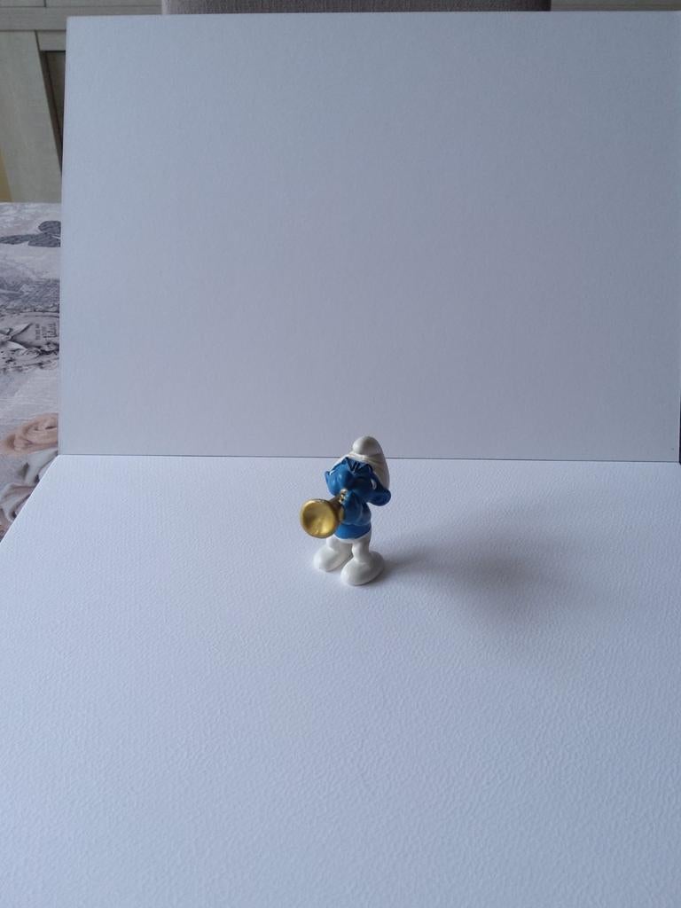 Schtroumpf Musicien avec trompette série Classic, Enlèvement ou Envoi, Utilisé, Schtroumpf Musicien