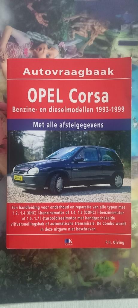 Opel corsa vraagbaak autovraagbaak olving 1993/1999, Ophalen of Verzenden, Zo goed als nieuw, Opel