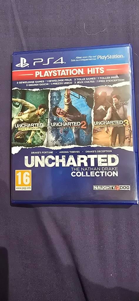 Uncharted: The Nathan Drake Collection (PlayStation Hits), P, Games en Spelcomputers, Ophalen of Verzenden, Zo goed als nieuw