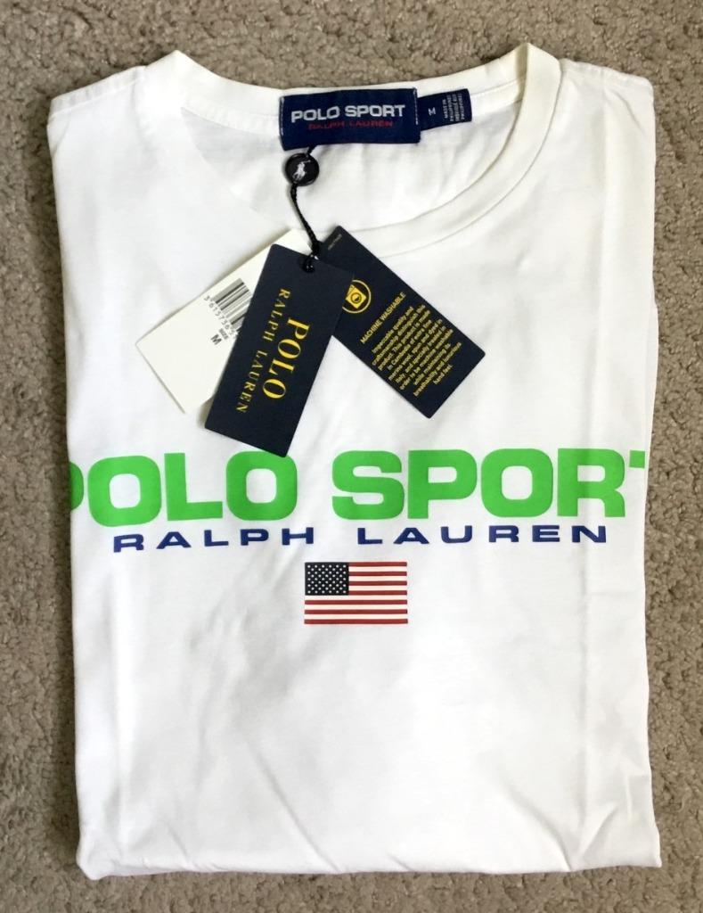 Polo Ralph Lauren T-shirt, Maat 48/50 (M), Wit, Ralph Lauren, Nieuw