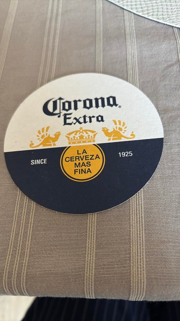 Tapis à bière Corona Extra, Enlèvement ou Envoi, Neuf, Sous-bock