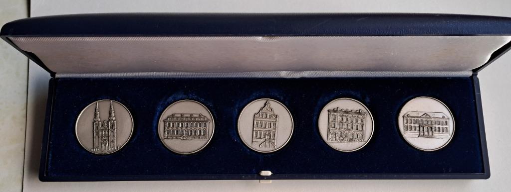 Set de pièces 300 ans d'Eupen, Envoi, Série