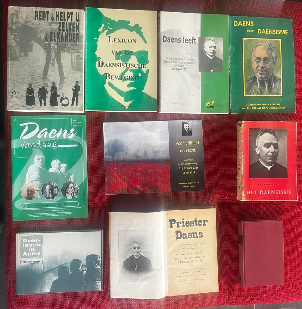 Boeken Aalst over Daens (zie omschrijving), Ophalen of Verzenden