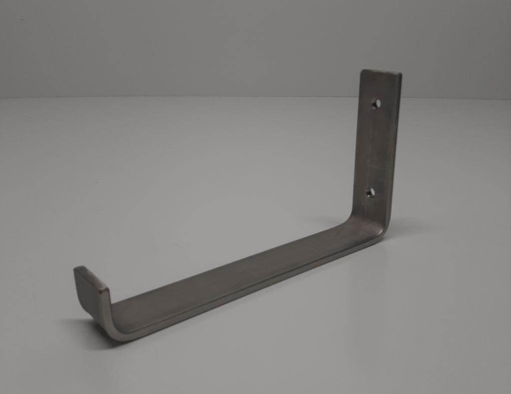 RVS Wand L-Haak 5mm – Zware Montagebeugel, Enlèvement ou Envoi, Neuf