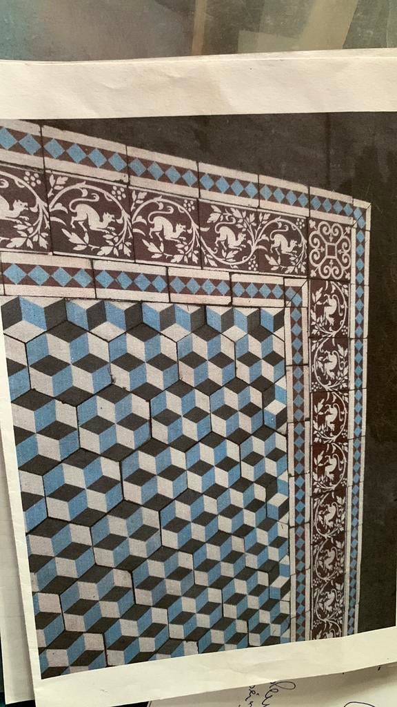 Carreaux anciens ceramique, Enlèvement