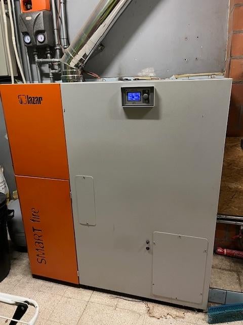 pelletketel, Doe-het-zelf en Bouw, Chauffageketels en Boilers, Ophalen, Gebruikt