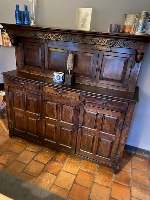 Duitse wandkast 1661, Antiek en Kunst, Ophalen