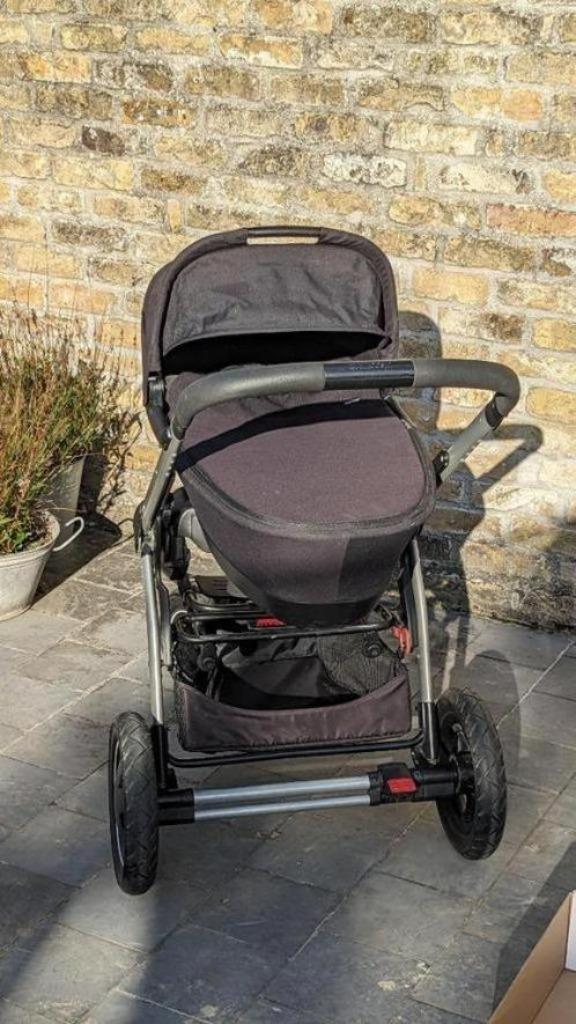 Wandelwagen, draagmand, wieg, voetenzak en accessoires, Kinderen en Baby's, Buggy's, Gebruikt, Maxi-Cosi, Duomodel, Regenhoes