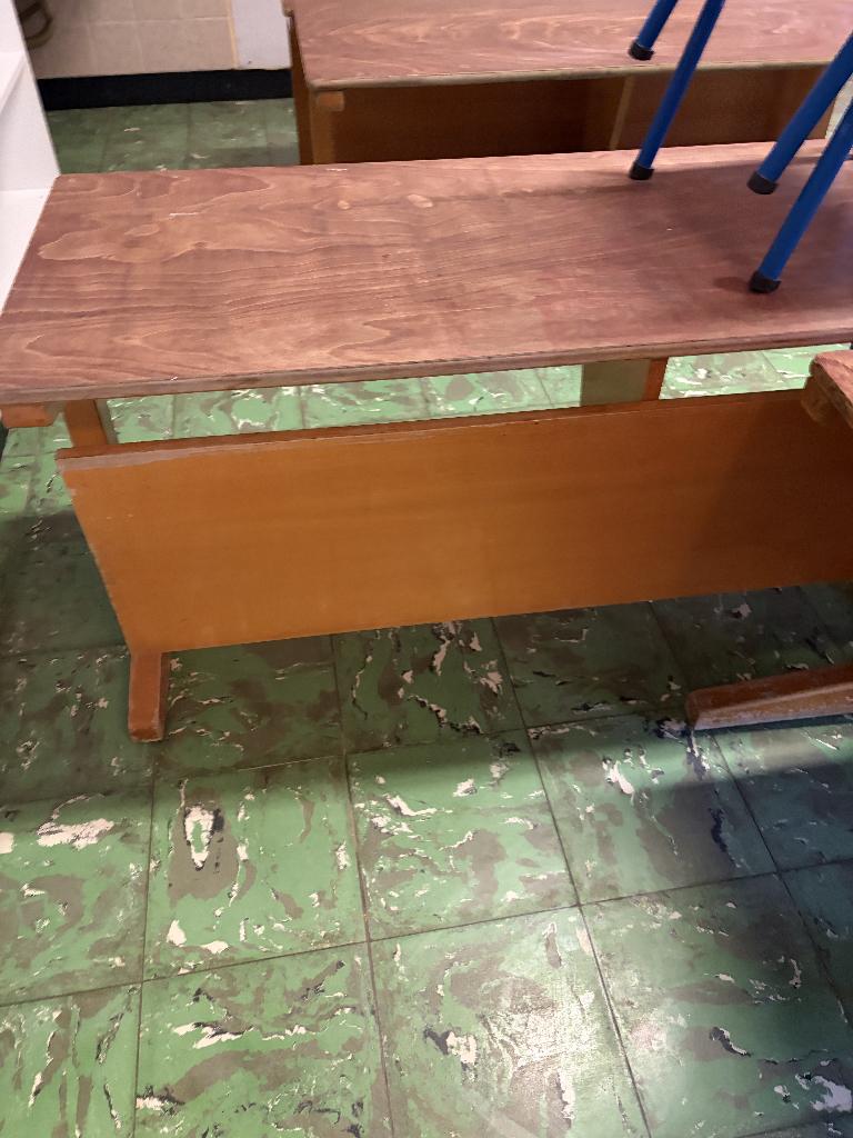 Schoolbanken, Huis en Inrichting, Overige Huis en Inrichting, Ophalen, Gebruikt