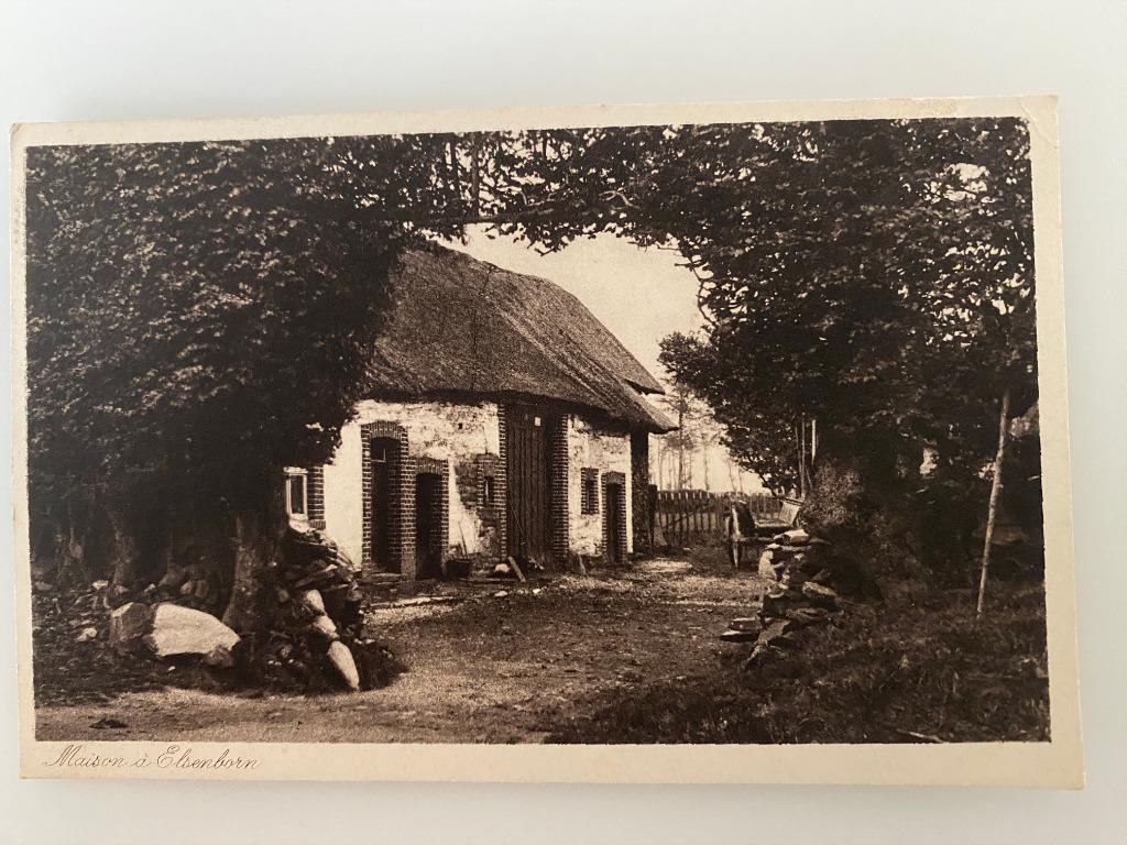 Carte postale vintage Maison à Elsenborn, Enlèvement ou Envoi, 1940 à 1960, Affranchie, Luxembourg