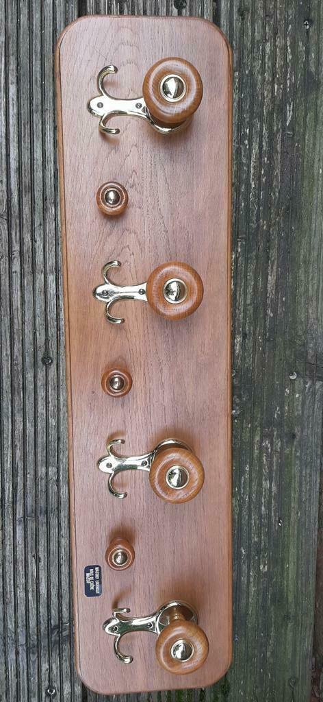 Porte-manteau en chêne massif, Maison & Meubles, Accessoires pour la Maison | Portemanteaux, Enlèvement ou Envoi, Comme neuf