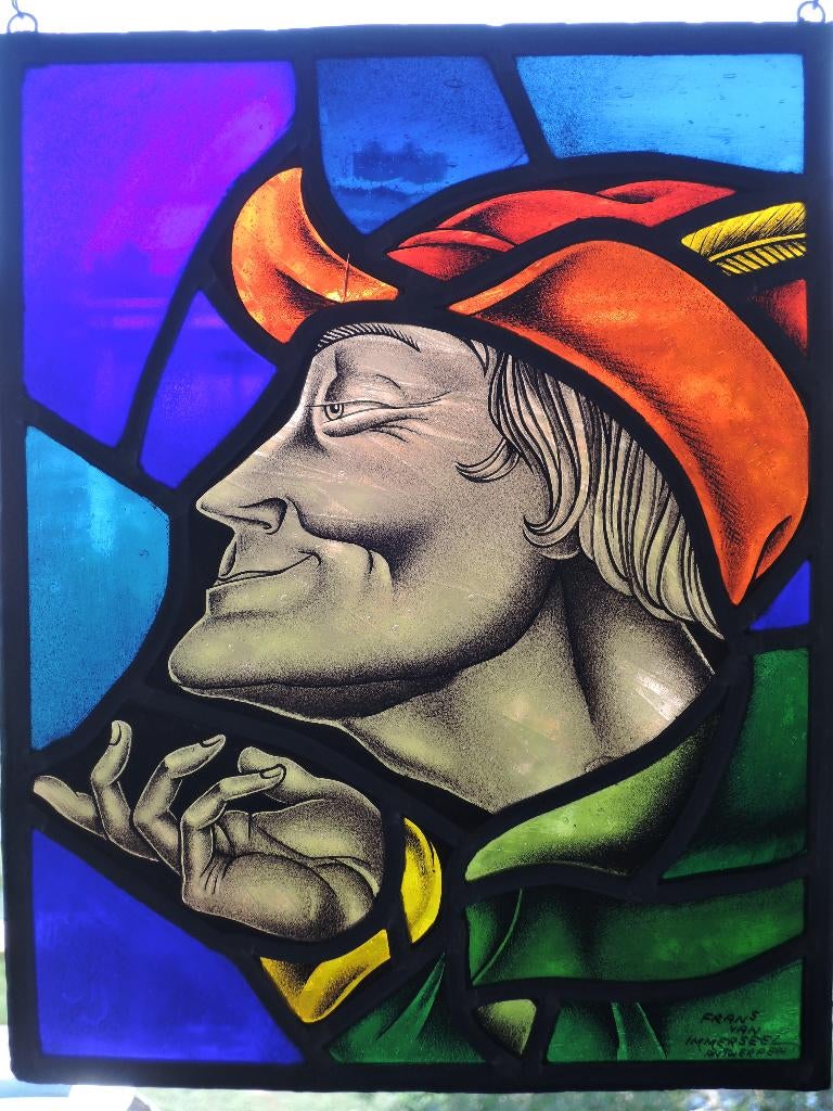 Glasraam Frans van Immerseel, Antiek en Kunst, Ophalen of Verzenden