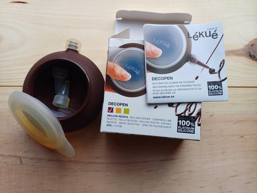 Lékué decopen - poche à douille en silicone avec 2 attaches, Enlèvement ou Envoi, Neuf