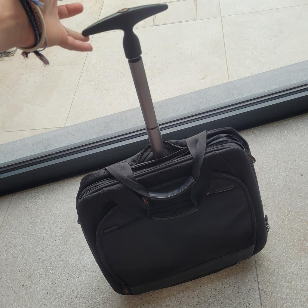 Laptop trolley Samsonite, Computers en Software, Laptoptassen, Ophalen, Zo goed als nieuw