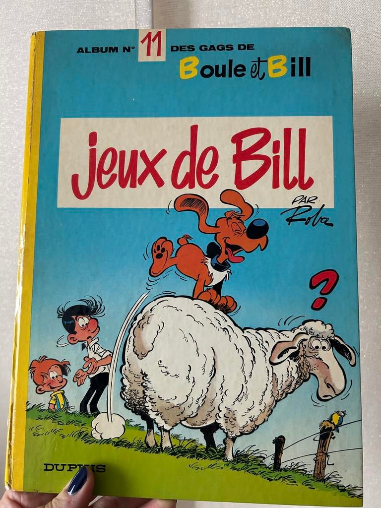 Boule Et Billl T11 EO 1975 Jeux de Bill TBE, Une BD, Enlèvement ou Envoi, Utilisé, Roba