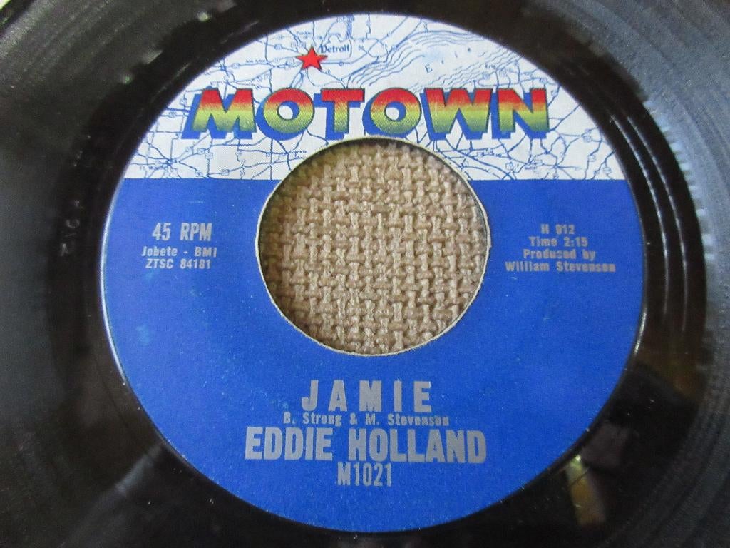 Eddie Holland - Jamie / Take A Chance On Me (Motown), Single, Utilisé, 7 pouces, R&B et Soul