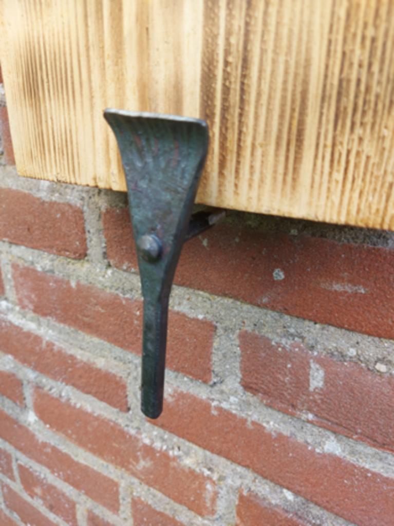 Luikbeslag Luikwervels Luikoverslag (onbehandeld), Ophalen, Nieuw, IJzer, Schuif of Grendel