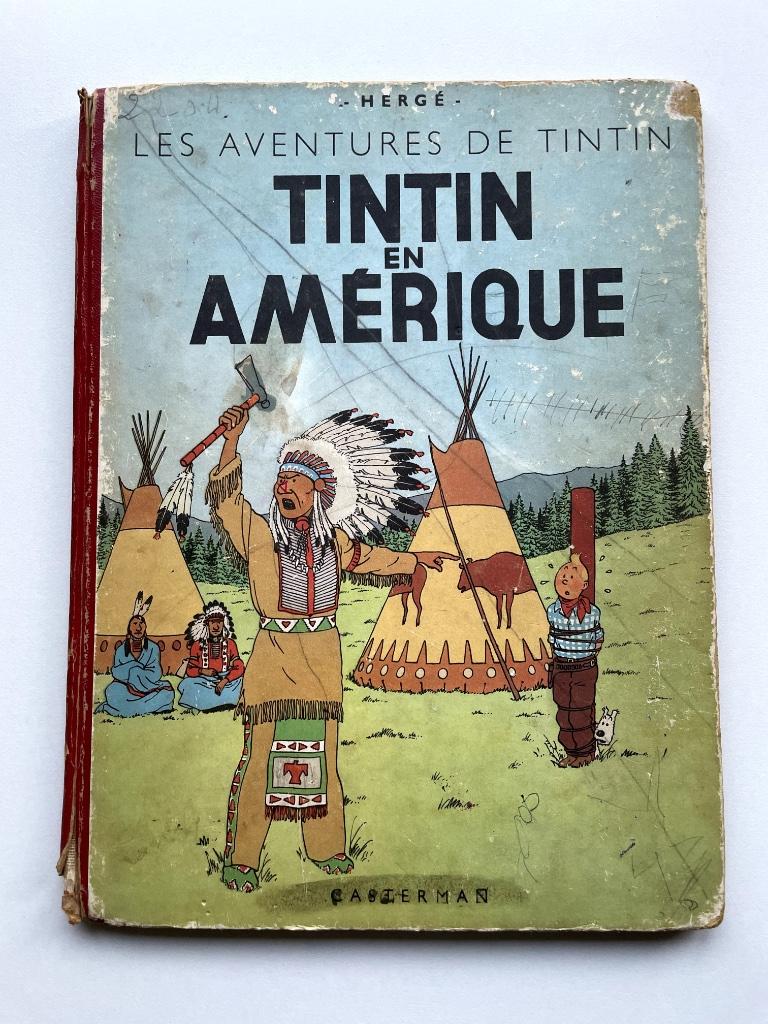 Tintin en Amérique, Livres, Enlèvement ou Envoi, Une BD, Utilisé, Hergé
