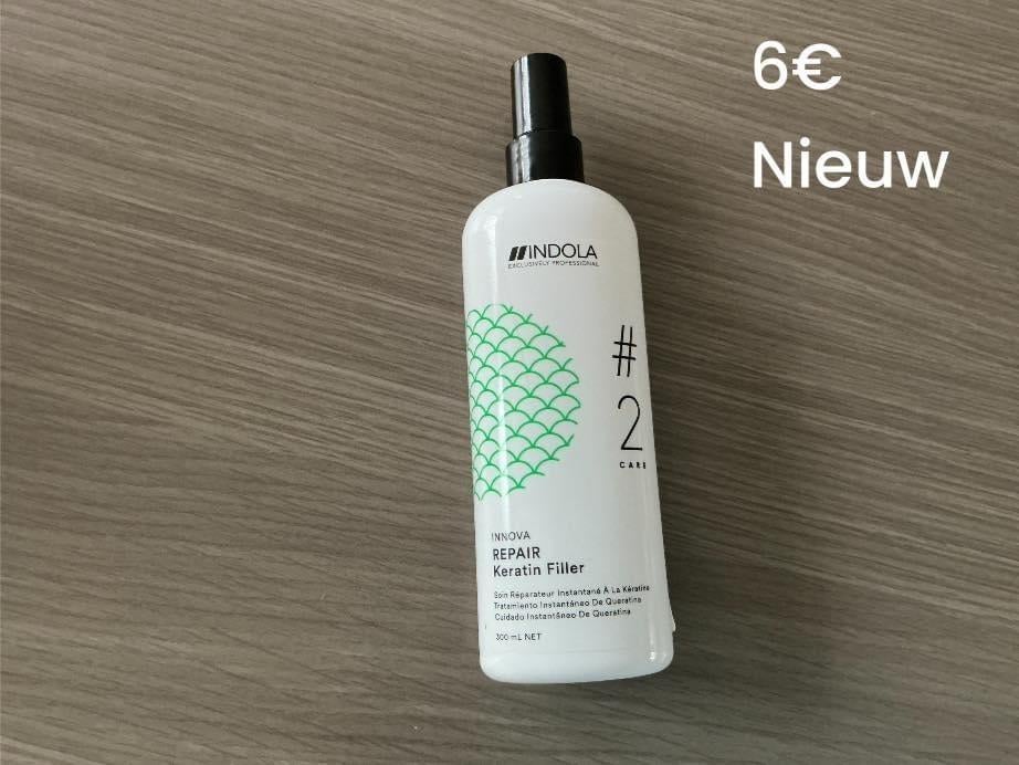 Indola repair keratin filler nieuw, Handtassen en Accessoires, Uiterlijk | Haarverzorging, Ophalen of Verzenden, Nieuw, Haarverzorger of -hersteller