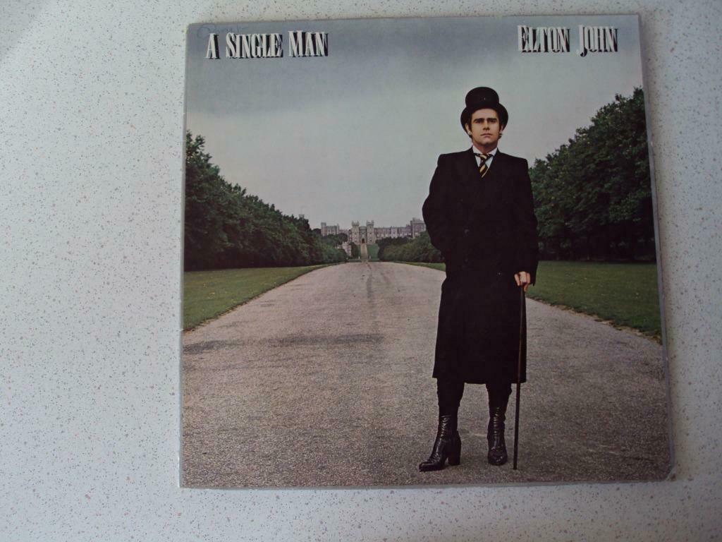 LP "Elton John " A Single Man anno 1978., Ophalen of Verzenden, Gebruikt, 12 inch