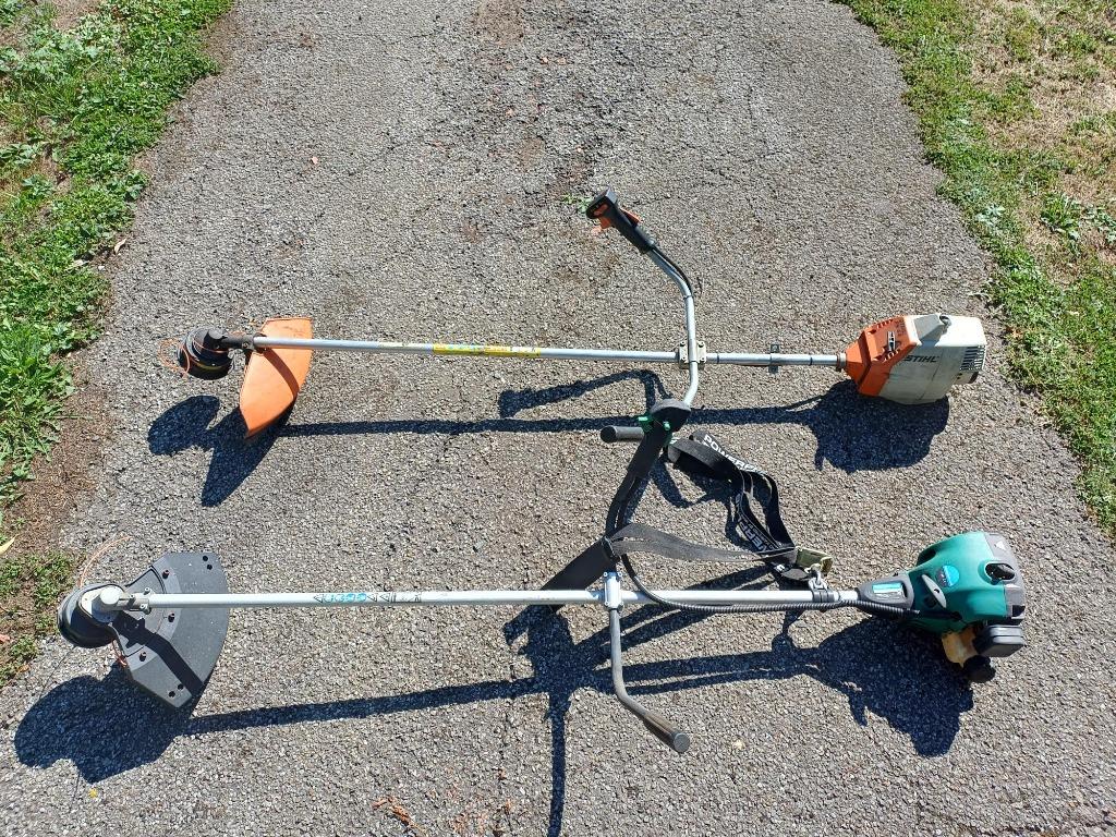Débroussailleuses Stihl & Powerplus, Enlèvement, Essence, Stihl