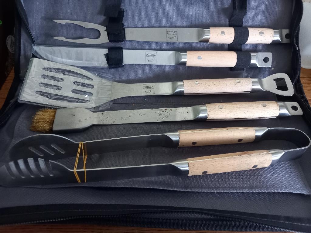 Pomax BBQ accessoires, Ophalen of Verzenden, Zo goed als nieuw