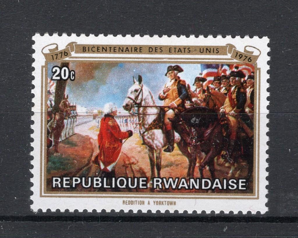 RWANDA 721 MNH 1976, Postzegels en Munten, Postzegels | Europa | België, Ophalen of Verzenden, Postfris, Postfris