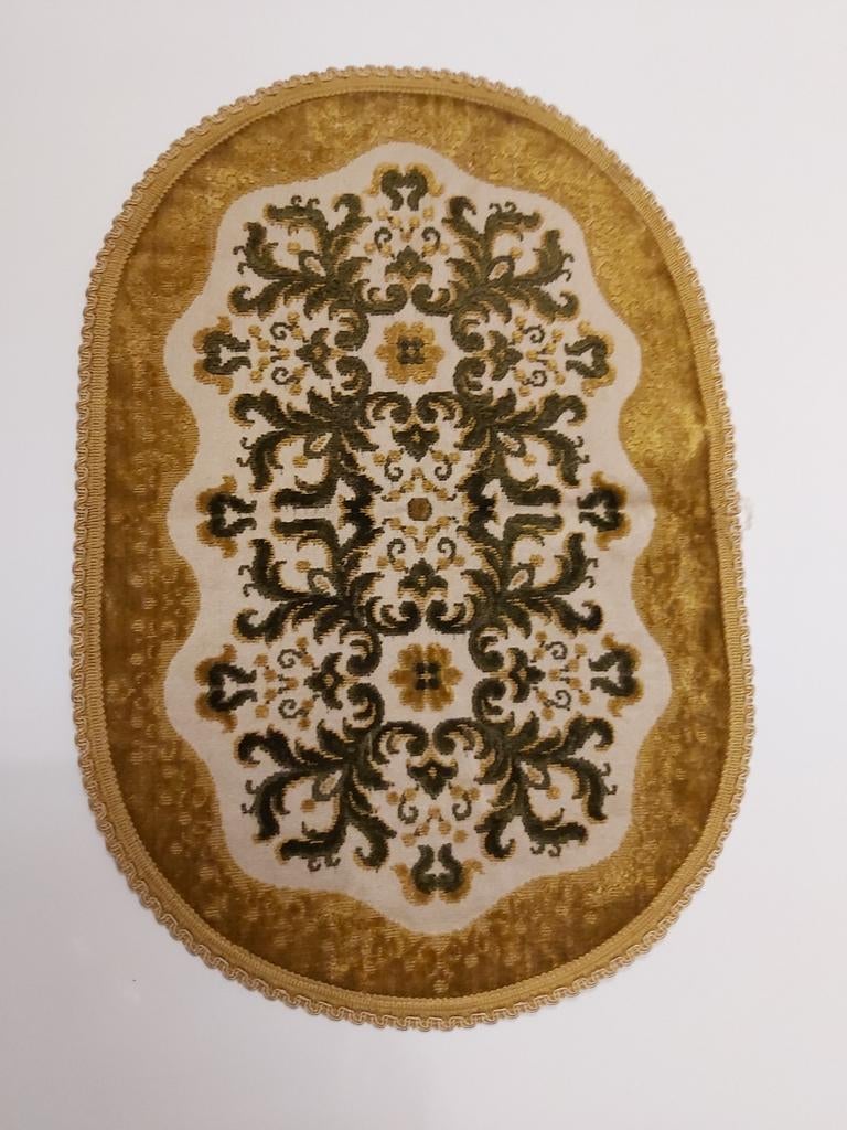 Napperon vintage, Enlèvement ou Envoi, Utilisé, Ovale, Intérieur