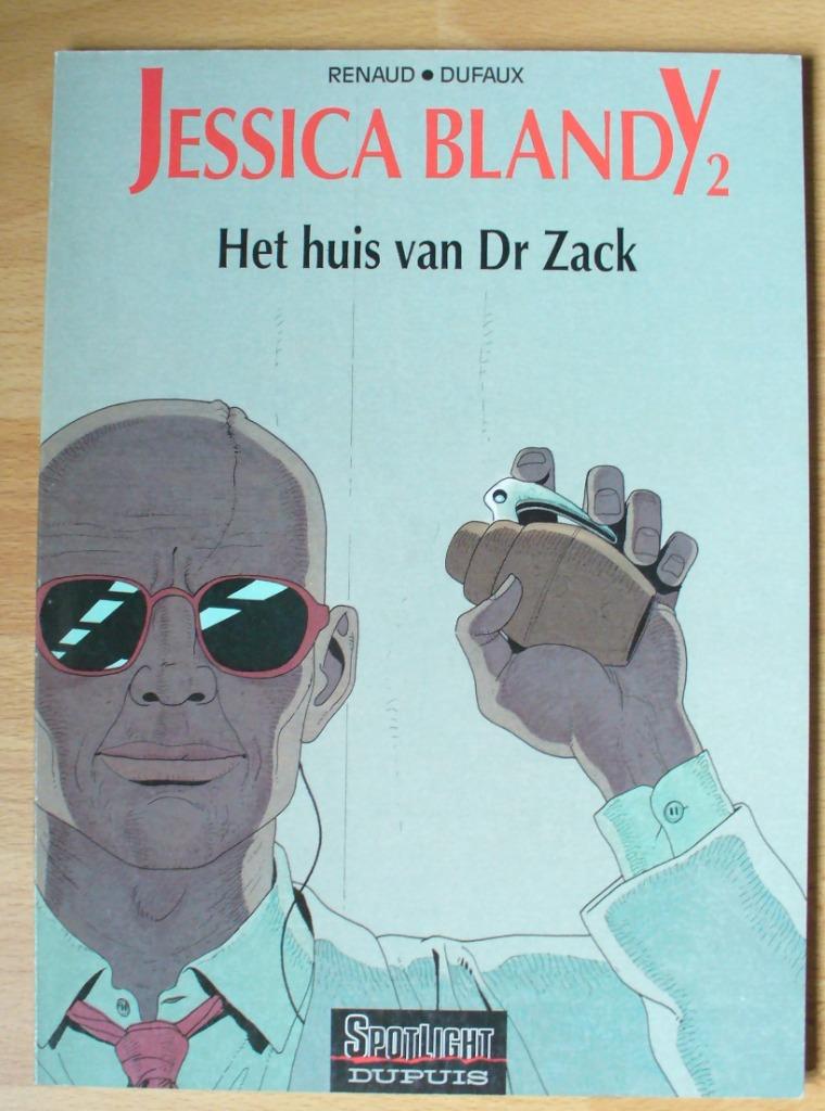 JESSICA BLANDY 2 - HUIS VAN DR. ZACK - RENAUD DUFAUX SEXY, Eén stripboek, Zo goed als nieuw, Renaud-Dufaux, Ophalen of Verzenden