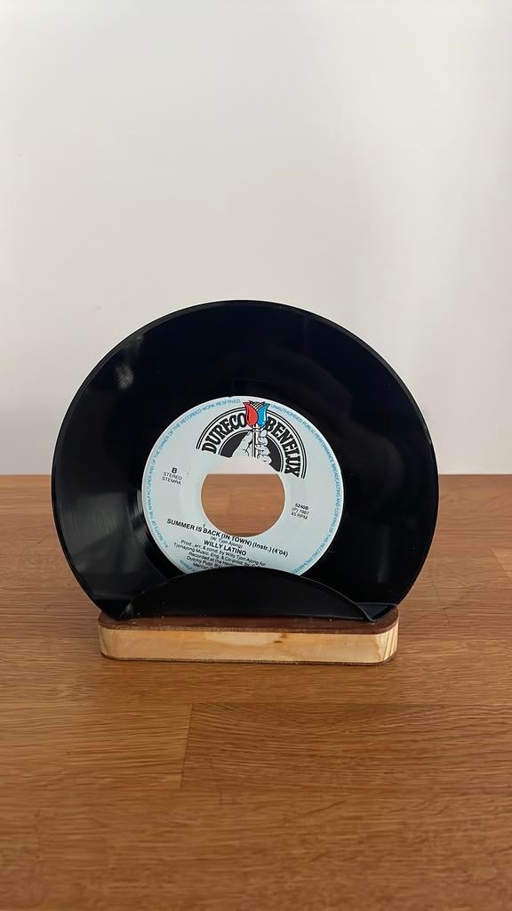 Vinyl singel houder, Ophalen of Verzenden, Gebruikt
