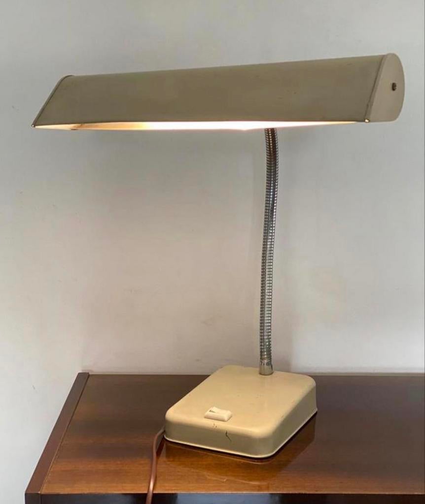 Vintage bureaulamp, Ophalen of Verzenden