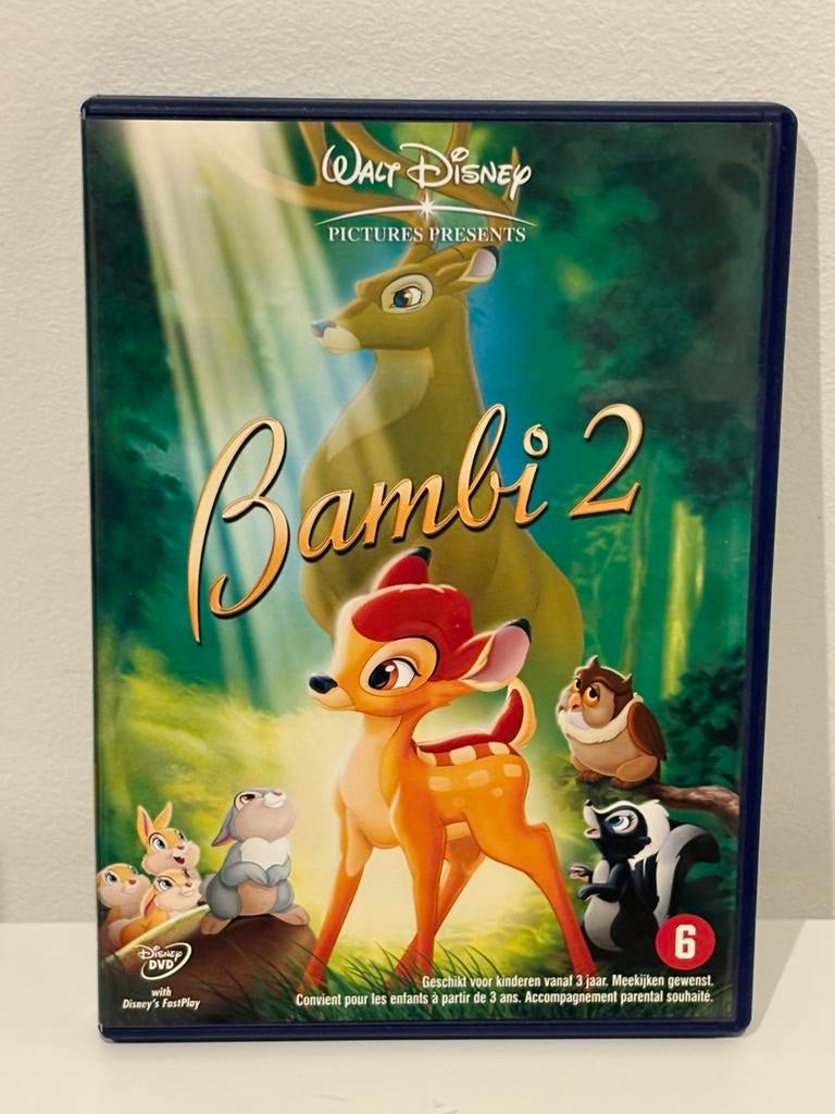 DVD - Walt Disney - Bambi 2, Ophalen, Zo goed als nieuw