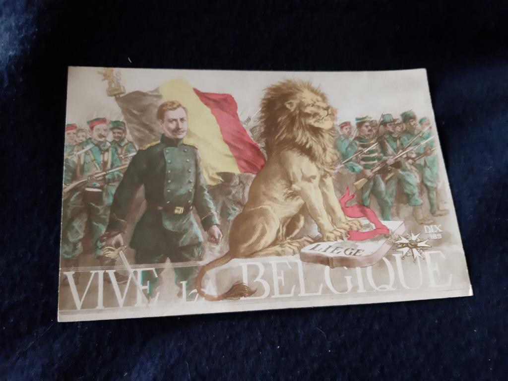 Carte postale Ancienne  WW1, Enlèvement ou Envoi, Avant 1920, Non affranchie, Liège