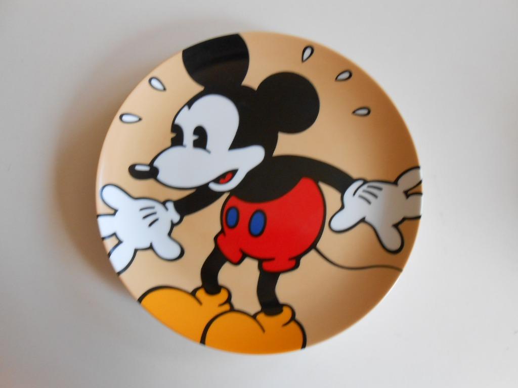 Walt Disney , bord keramiek Mickey Mouse ., Enlèvement ou Envoi, Mickey Mouse