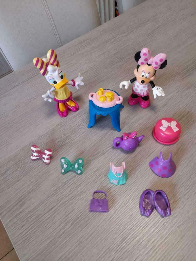 Minnie mouse en katrien figuurtjes, Enlèvement ou Envoi, Utilisé, Construction