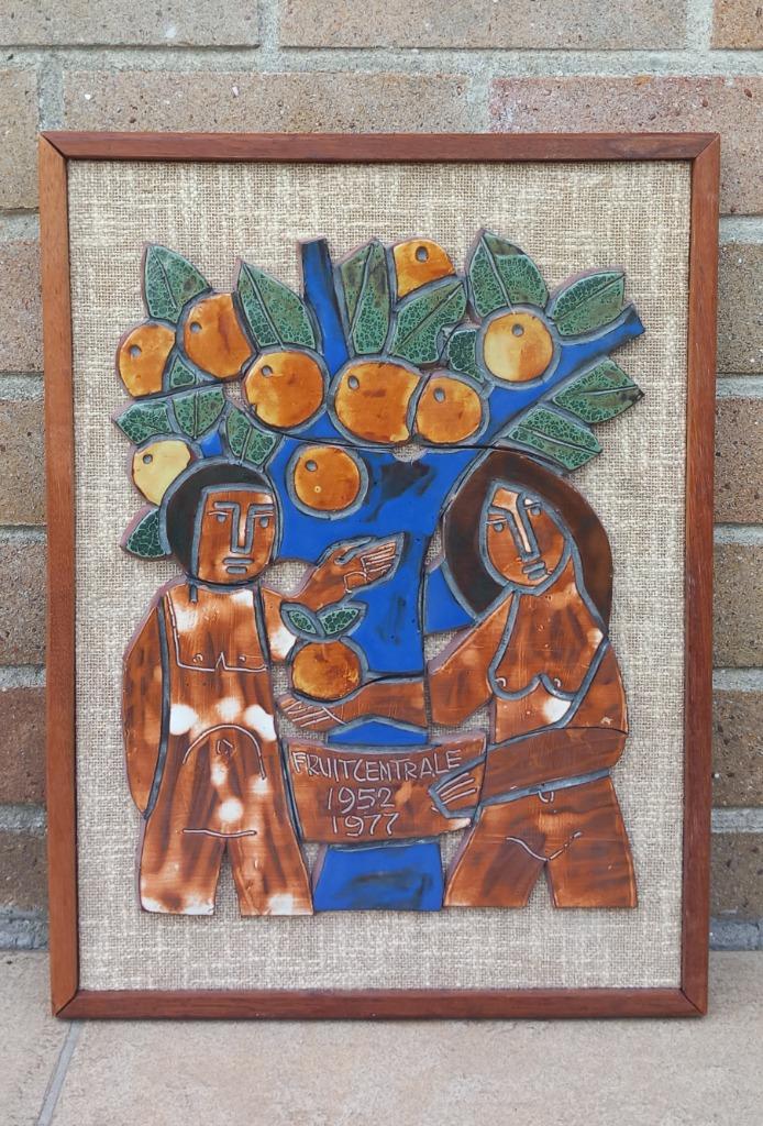 Keramiek kader Henk Potters Wandkeramiek, Ophalen