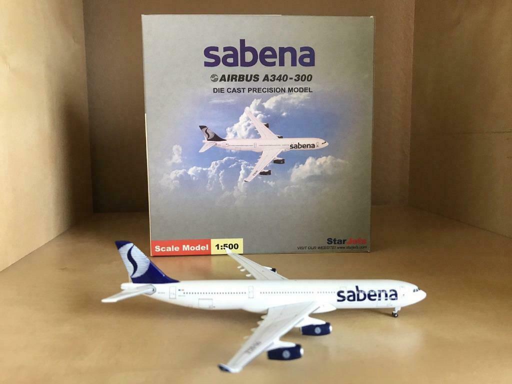 SCHUCO STARJET 355 7506 AIRBUS A340-300 SABENA ECH. 1/500, Neuf, Autres marques, Enlèvement ou Envoi, 1:200 ou moins
