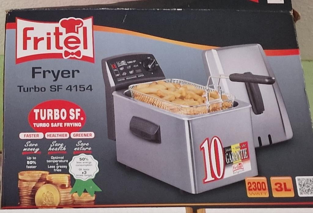 Friteuse Fritel 3L 2300W, Enlèvement, Comme neuf