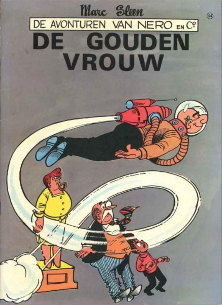 Nero de gouden vrouw, Boeken, Eén stripboek, Verzenden, Gelezen, Marc Sleen