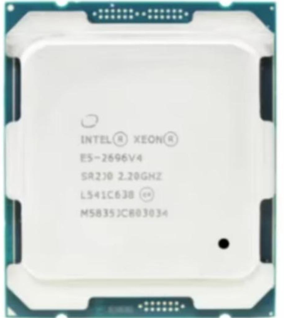 Intel Xeon E5 2696 V4 2.2GHz CPU met Socket LGA 2011-3, Ophalen of Verzenden, Gebruikt