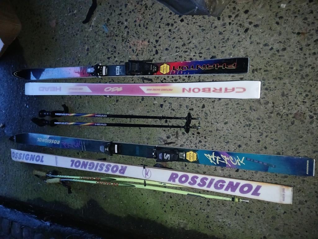 Ski gerief, Enlèvement, Ski