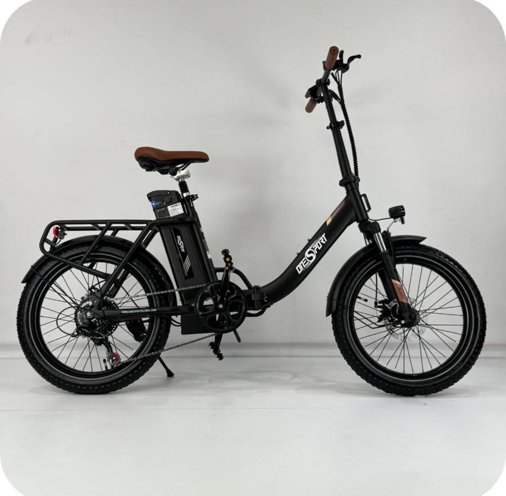Elektrische fiets - E bike vouwfiets 120km bereik + AIRTAG, Neuf, Vitesses, Enlèvement ou Envoi, Totalement pliable