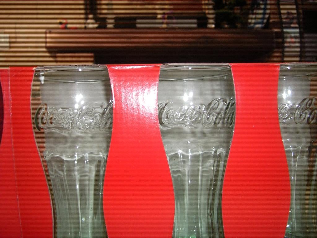 coca cola glazen, Enlèvement ou Envoi, Neuf, Verre à soda