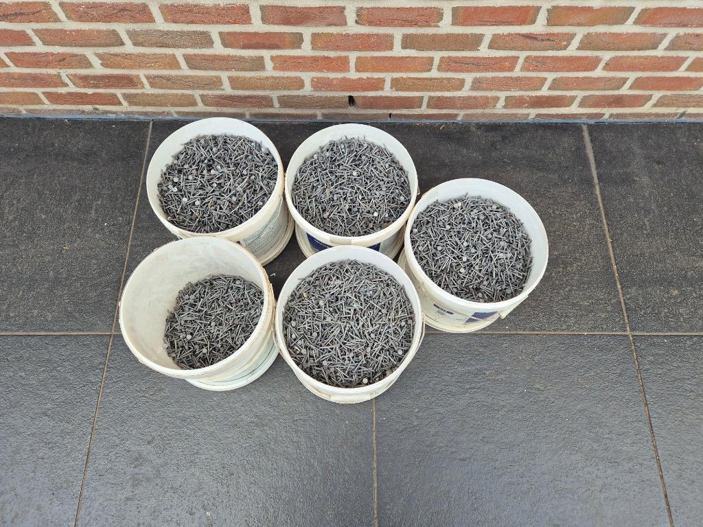 Galvanisé nagels, Ophalen, Zo goed als nieuw, Minder dan 50 mm, Spijkers