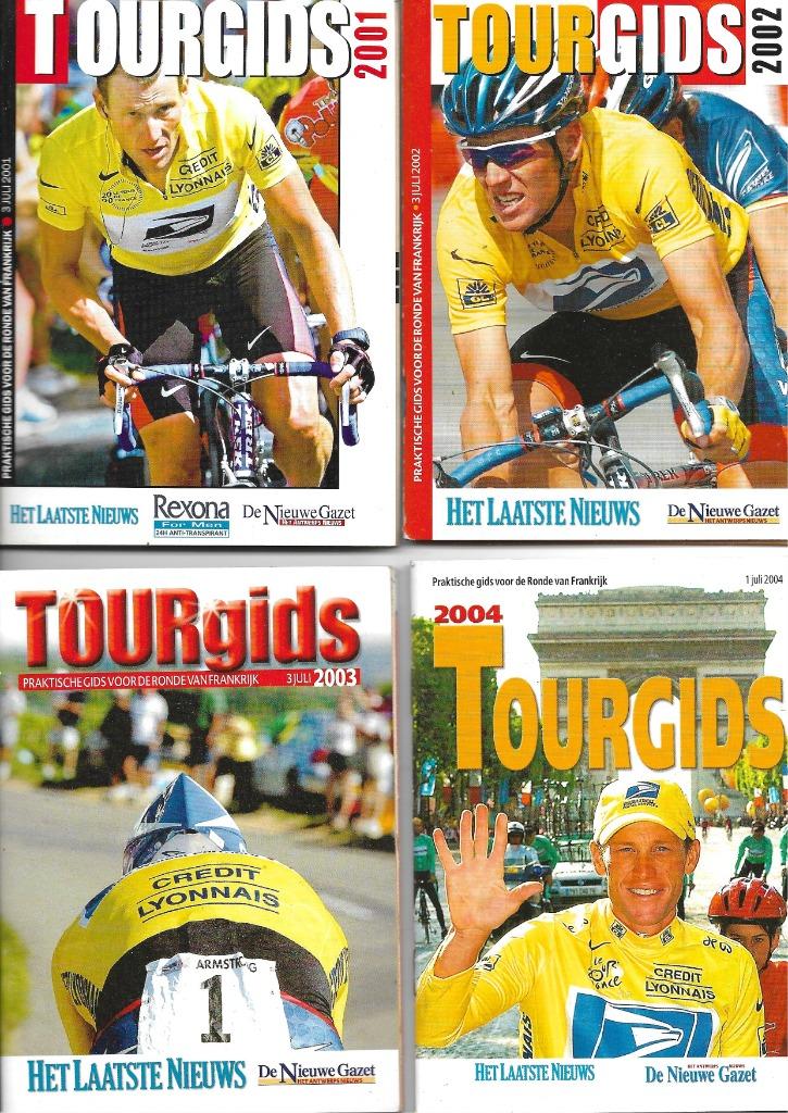 Tour de France gidsen - Het Laatste Nieuws - Tourgids.., Ophalen of Verzenden, Tijdschrift