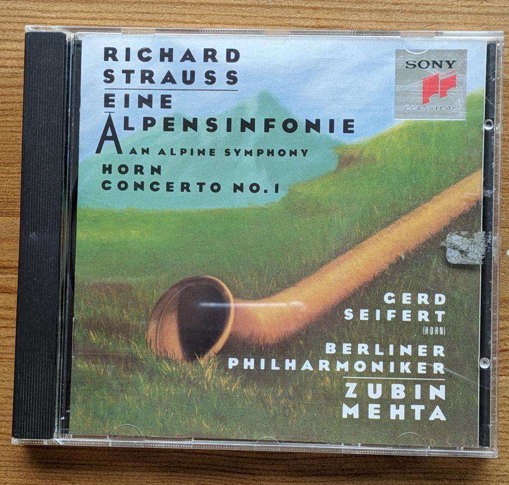 Richard Strauss Une symphonie alpine, Enlèvement ou Envoi, Comme neuf
