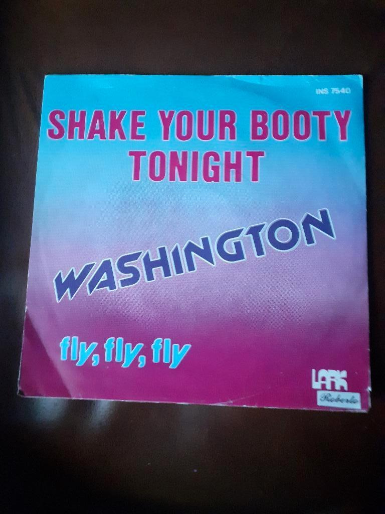 45T Washington : Shake your booty tonight (Belpop), Enlèvement ou Envoi